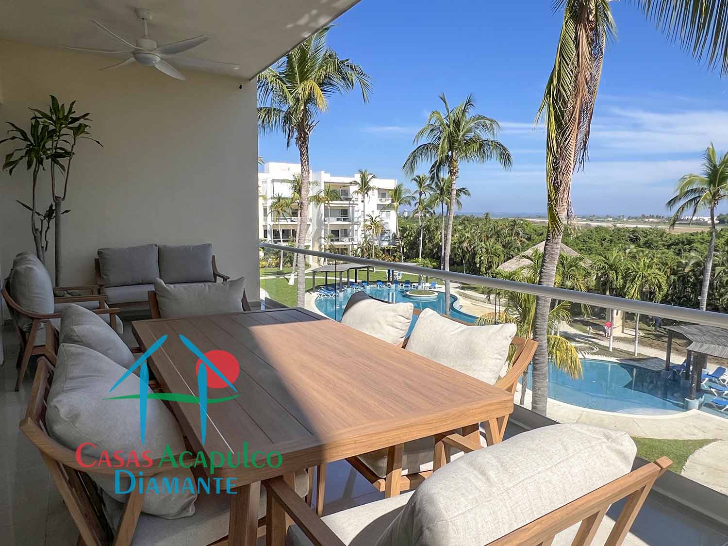 Pacífico Diamante Vela 201 - Terraza 3